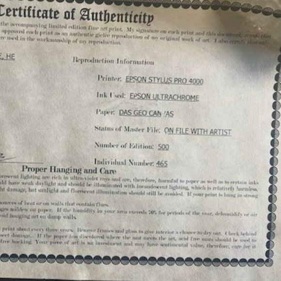 Out of The Sounds of Silence, He Summons The Symphony, Laura Lee Junge *signed* - Picture 4 of 7